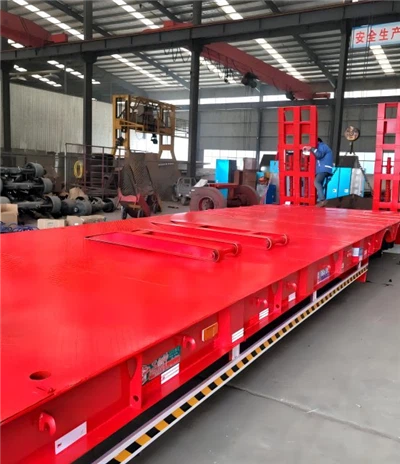 4axle nehéz síkképes teherautó